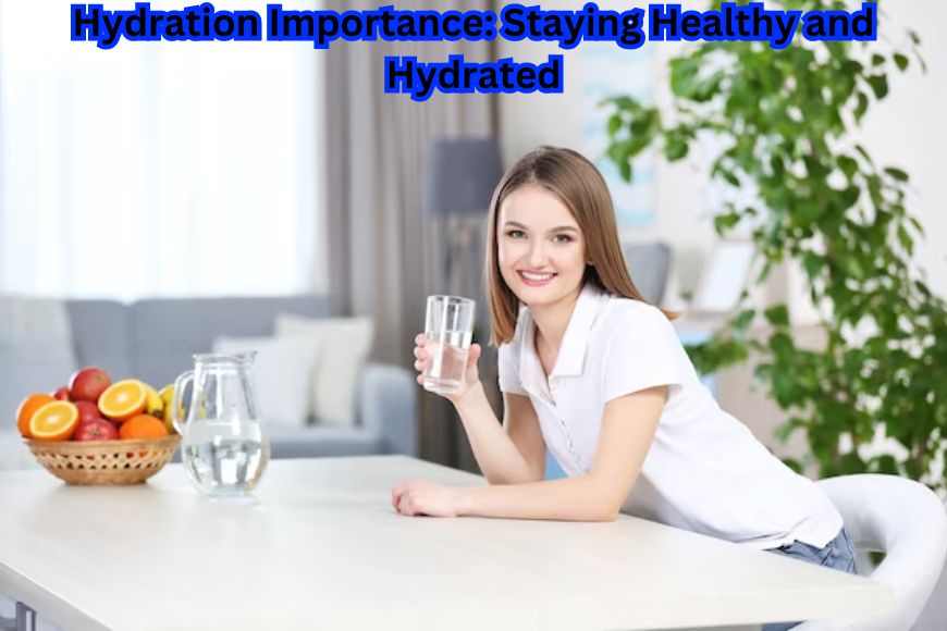 "A person happily sipping water – Illustrating the essence of Hydration Importance for overall health and wellness."