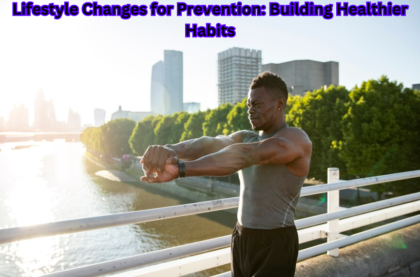 "Healthy lifestyle choices for prevention - Lifestyle Changes for Prevention blog cover."