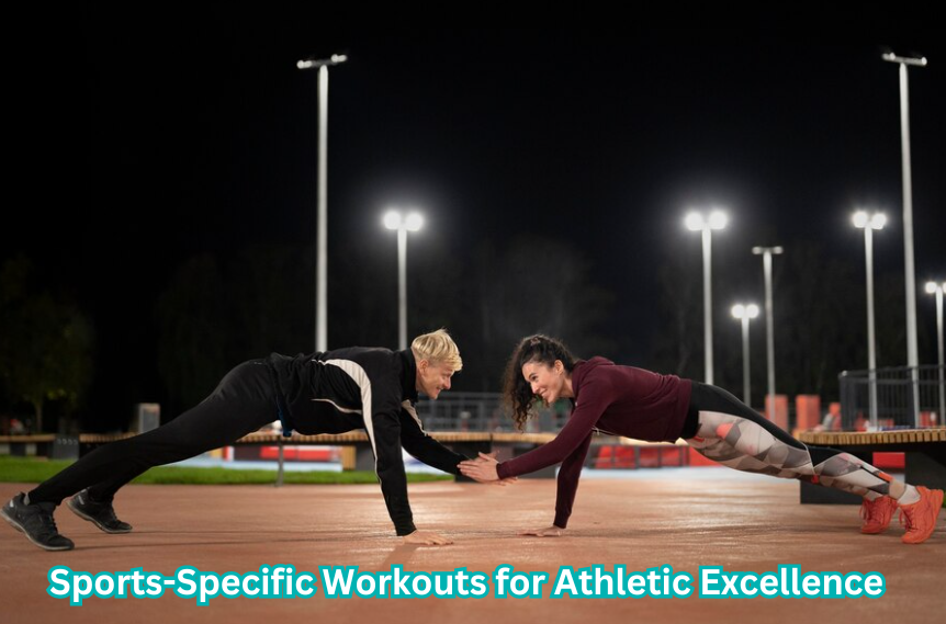 "Athlete performing agility drills—a visual representation of sports-specific workouts for heightened athletic excellence."